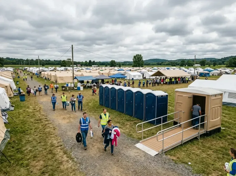 disaster-relief-camp-restrooms-010 — frequently asked questions, Dumpster & Portable Bathrooms Rental in Sugar City, ID